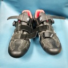 Peloton Red Black Clip-in Cycling Shoes With Cleats Spin Bike Eu 39