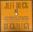 Jeff Beck Beckology 1991 Double-sided Cardboard Promo Poster Flat
