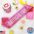 Grevosea Birthday Girl Decorations - Set Includes Girl Sash And Its My Birthd