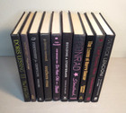 Lot Of 10 Black Hardcover Books For Decor  Staging  Props  Photography