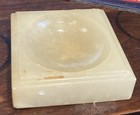 Carved Stone Alabaster Ashtray