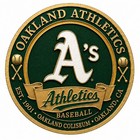 Oakland Athletics Legends Collection Commemorative Gold Plated Coin
