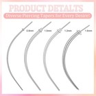 Piercing Taper Tool Kit 14g 16g 18g 20g Stainless Steel For Jewelry Changes