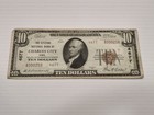 1929  10 Ty 2 Cnb Charles City Iowa National Currency Charter  4677