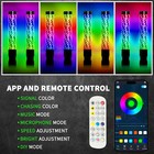 2x 1ft Spiral Led Fat Whip Lights Antenna Rgb Chasing For Can-am X3 Rzr Utv Atv