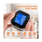 Wrist Blood Pressure Monitor With Backlit Lcd   60 Time-stamped Mem    Fast Ship