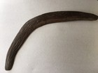 Old Antique Aboriginal Adzed Boomerang Carved Mulga Wood Stone Cut Pilbara Nw