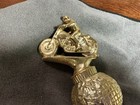 Vintage Motorcycle Metal Trophy Topper