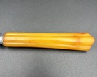 Bakelite Butterscotch Yellow 1930   s Art Deco Flatware Silverware 1 Fork Utensil