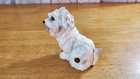 Josef Originals White Maltese Havanese Bichon Frise Porcelain Dog Figurine 4 