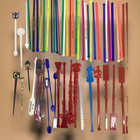 Vintage Lot 115 Cocktail Bar Drink Stirrers Swizzle Sticks Hotels Playboy Glass