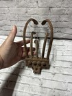 Vintage Old 5 Tine Push Plow Cultivator Garden Attachment Garden Art