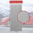 40    13   Metal Mesh 101x33cm Black Painted Aluminum Alloy Expanded Metal Sheet