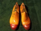 Vintage 1952 Pair Wood Size 5-4  375 Jv Industrial Shoe Factory Last Mold  b-46