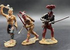 W Britain American Revolution Iroquois Warriors  17542 Nib 1 32 Retired