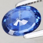 0 9ct Oval 6 55x4 82mm Natural Heated Blue Sapphire  Bangkaja Chanthaburi Th    