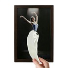 Ballet Dancer Tissue Box Cover Wooden Ballerina Napkin Holder Home Decor Gift