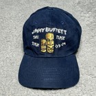 Vintage  2003 Jimmy Buffett Tiki Time Tour Hat Mens Adjustable Navy Corduroy