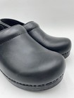Dansko Professional Oiled Full Grain Women s New Slip-on Clogs Ebony Multi Sizes