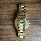 Michael Kors Women   s Gold-tone Quartz Analog Watch  Stainless Steel Bracelet