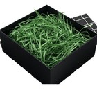 Dark Green Easter Grass Basket Filler Crinkle Cut Paper Shred Hamper Gift Box