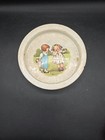Antique 1920s Baby Feeding Dish Plate Bowl Buffalo Pottery
