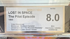 Lost In Space  Rare Graded Pilot  Reluctant Stowaway beckett  8 0 Free Shipping 