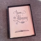 21 Vintage Antioch Bookplates From The Library Of Owl Family Set W box Sticker
