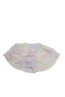 Love Shack Fancy Girls Cotton Ombre Colorblock Ruffled Skirt Yellow Size 2-3