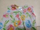 Halo Baby Fleece Sleep Sack Size Small 0-6 Months Flowers
