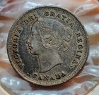 1889  Canada Queen Victoria Silver 5 Cents Coin--high Grade