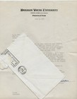 1951 Letter From Brigham Young University To Ryan Family Student - Colorado 