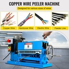 Electric Wire Stripping Machine 11 Channels  10 Blades Removing Plastic Rubber