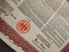 Germany 1930 Anleihe   1000 Gold Dollars Usa Domicile Uncancel Loan Bond Emprunt