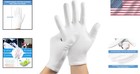 3 Pairs Of Breathable Cotton Gloves For Nighttime Moisturizing   Jewelry Care