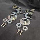 1 4 Scale Axle Carriers With Brackets  Calipers  Brake Discs  Collars   Hardware