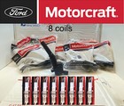 8p Oem Motorcraft Ignition Coil Dg508   Spark Plug Sp479 For Ford F150 4 6 5 4l 
