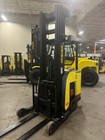 2018 Hyster N45zr2 4500 Lb 3 Stage Mast Electric Stand Up Reach Forklift