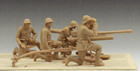 1 16 Resin Wwii Dutch Army Anti-tank Gun Crew  bohler Gun  Unpainted Anassembled