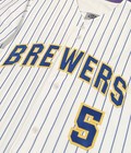 Game Used worn Nashville Sounds  5 Authentic Milb Brewers Mlb Tbtc Jersey 44