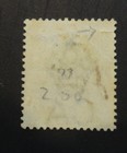 Bahamas  11  Queen Victoria One Shilling  manuscript Cancelledused  - 1863  603 
