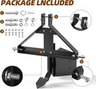 Middle Buster For Category 1  3 Point Quick Hitch Tractors Plow Heavy Duty Steel