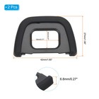 Dk-23 Viewfinder Eyepiece Eyecup  2 Pack Camera Eyecup Eye Cup  Black