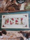 Bucilla Silk Ribbon Embroidery Kit Noel Holiday Christmas Picture Sealed  83287