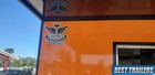 2024 8x22 Ft Bbq Porch Concession Vending Trailer Enclosed W Sinks And Power Ac