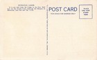 Entrance Lodge Ticonderoga New York Postcard Revolutionary War French Indian