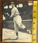 Vintage Bob Feller   Joe Page 1948 Dell Mini Baseball Poster - Indians   Yankees