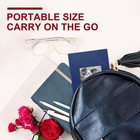 Photo Album 4x6 50 Pockets 2 Packs  Small Mini Capacity Leather Photo Albums 