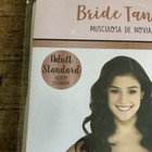 Amscan Bride Tank Top Miss To Mrs White Nylon Gold Glitter Adult Standard Size