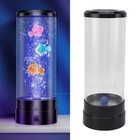 Led Bubble Fish Table Lamp Rgb Color Changing Simulated Fish Aquarium Ac